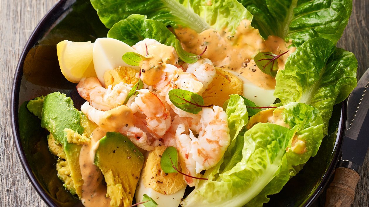 Salada de Camarão