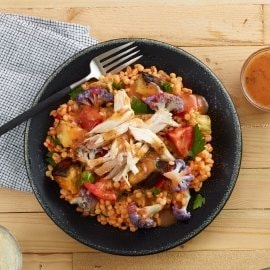 Salada de Couscous com Frango