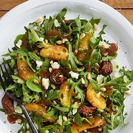 Salada de Figos com Laranja Algarvia