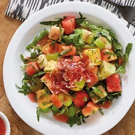 Salada de Presunto com Fruta