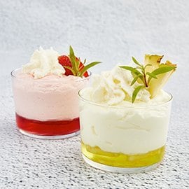 Taça de Ananás em 2 texturas