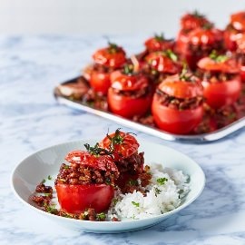 Tomate Assado e Recheado