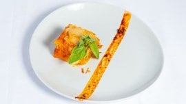 Cubo de Puré com Pesto Italiano