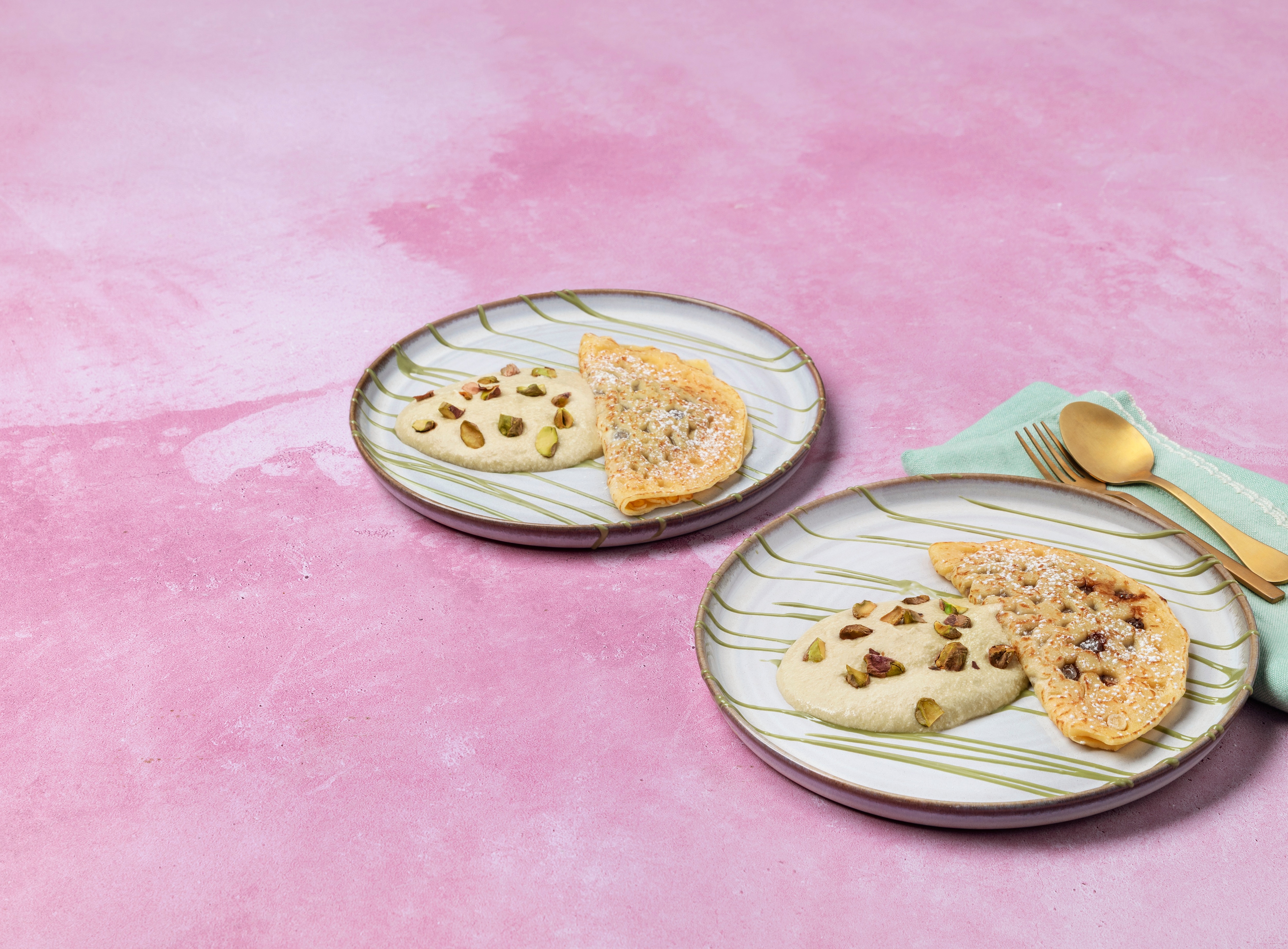 Trio com chocolate, pistácio e avelã – - Receita