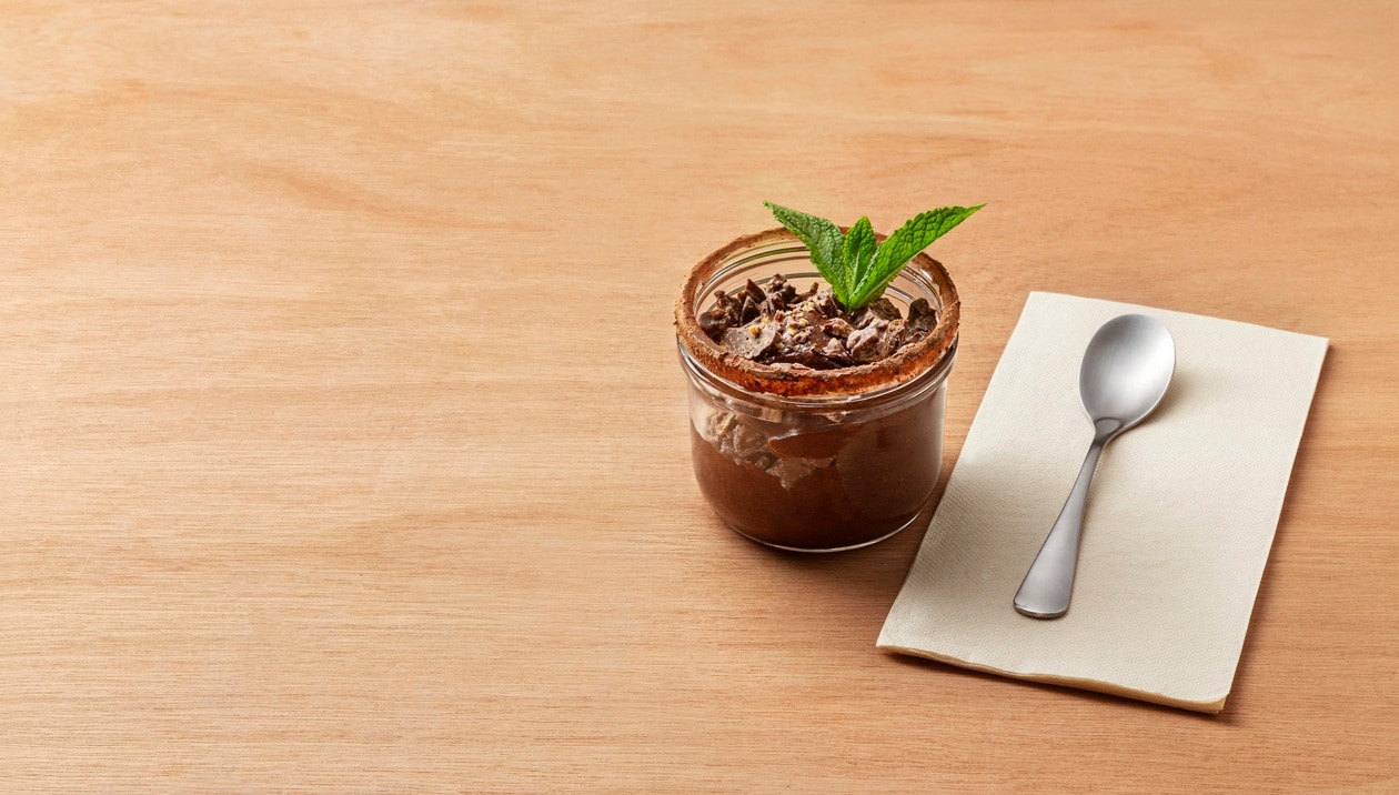 Mousse de Chocolate com Crocantíssimo – - Receita