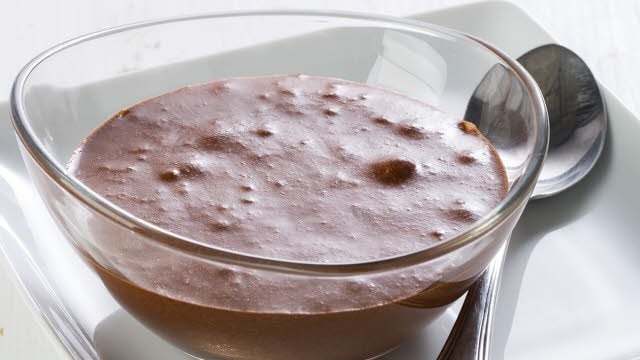 Mousse de chocolate rápida