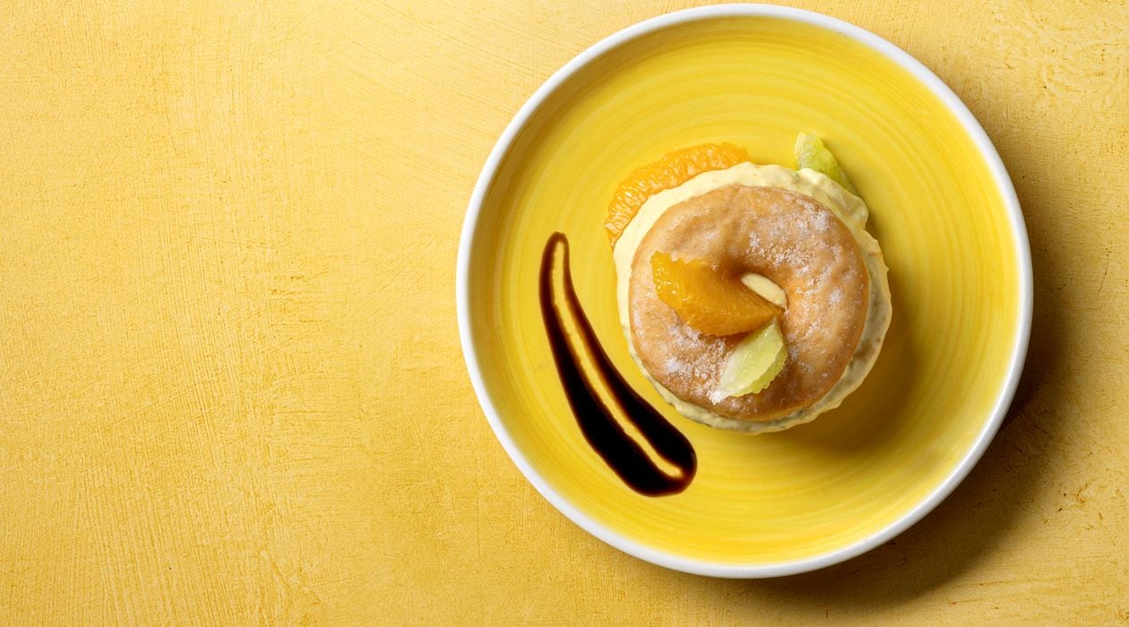 Doughnut recheado com creme de citrinos – - Receita