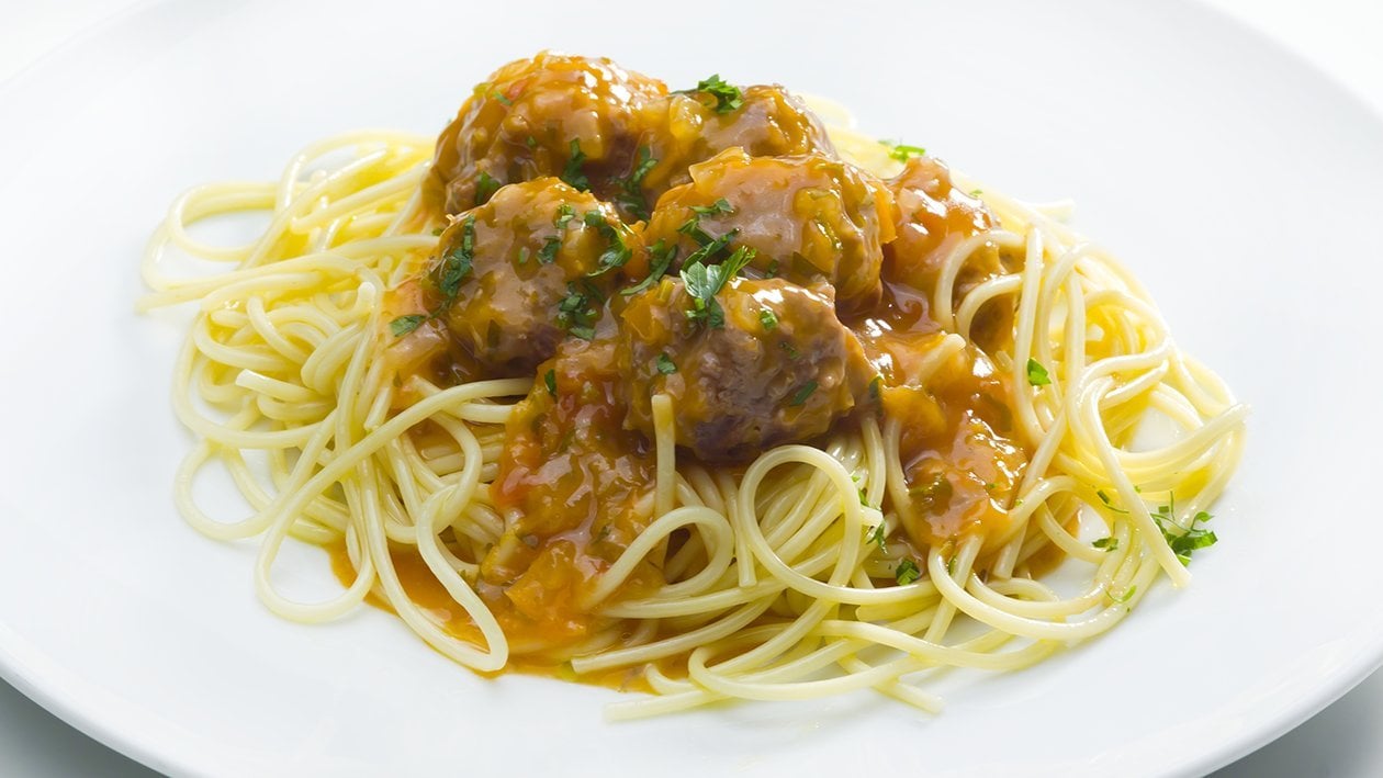 Almôndegas com Esparguete – - Receita