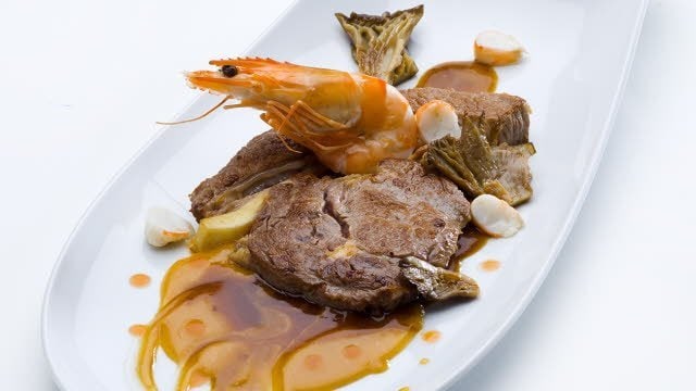 Bife Terra e Mar