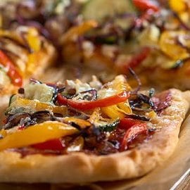 Pizza de Vegetais: Conheça a receita