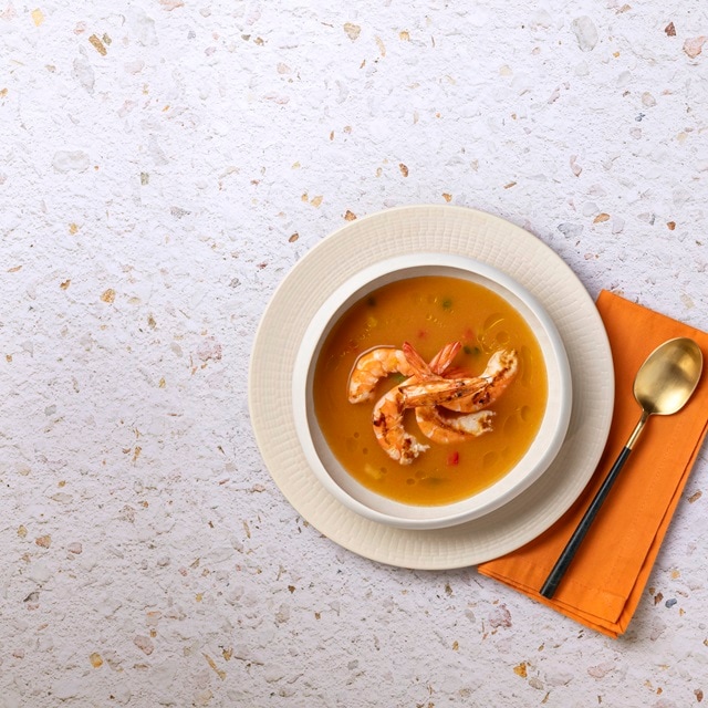 Sopa Fria de Camarão
