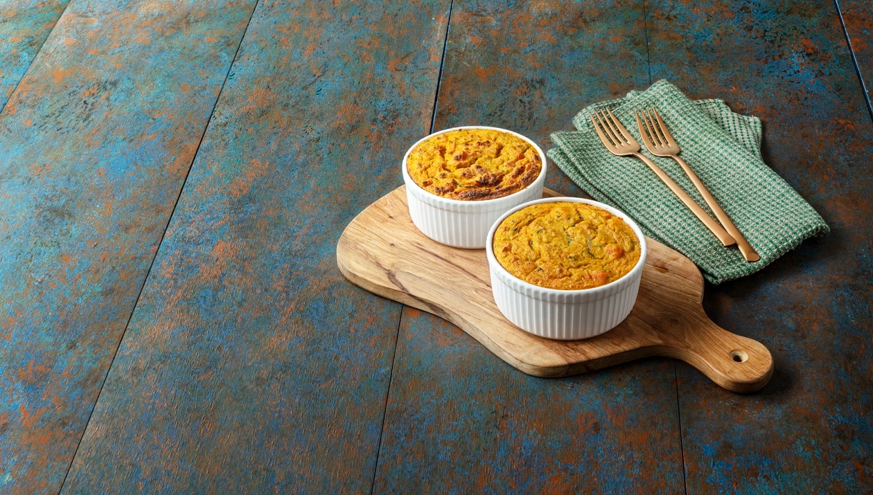 Soufflé de Legumes Assados – - Receita