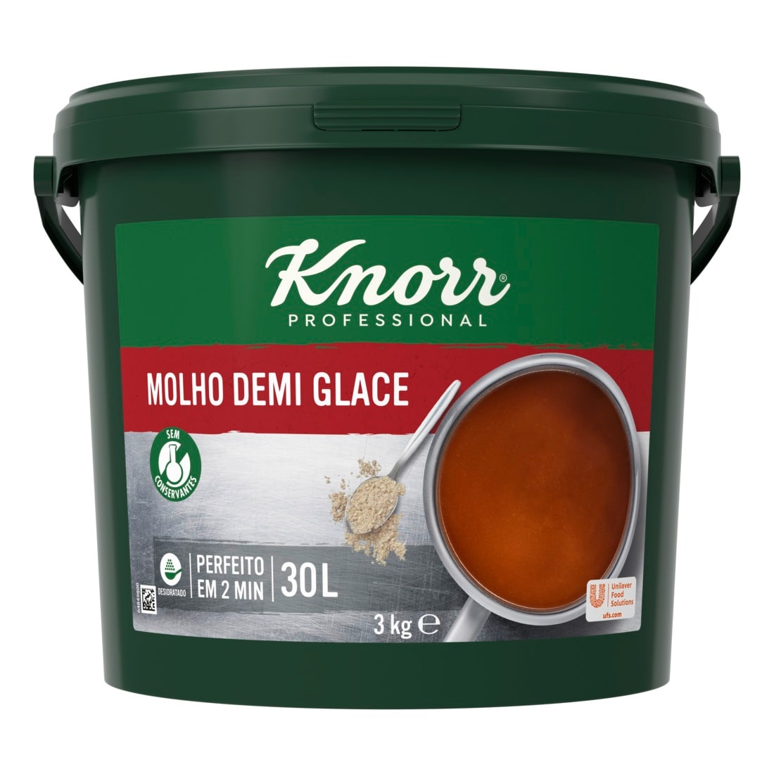 Knorr 1-2-3 molho desidratado Demi Glace 3Kg - 