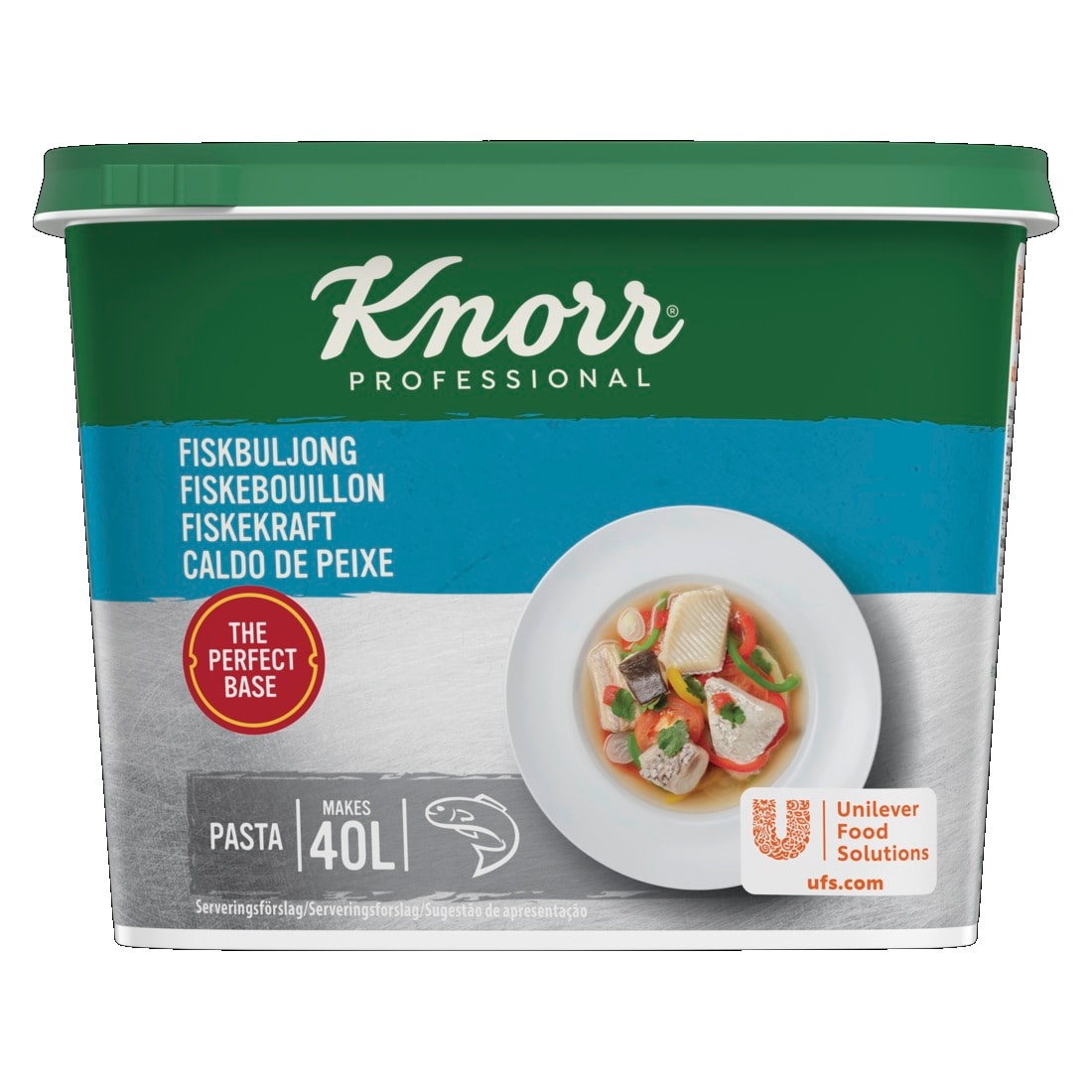 Knorr caldo de peixe pasta - Dê ainda mais sabor às suas receitas de Peixe com Knorr Caldo de Peixe!