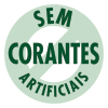 Sem corantes artifíciais