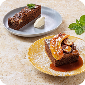 Brownie de Chocolate com Banana