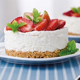 Decore as suas sobremesas com umas folhas de Hortelã